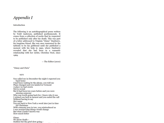 Poem screenshot