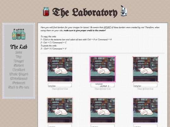 borders screenshot