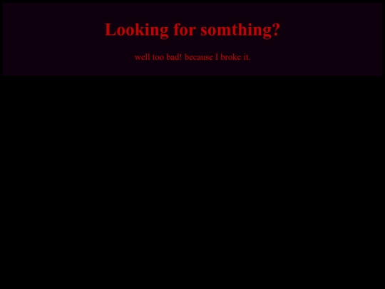 not_found screenshot