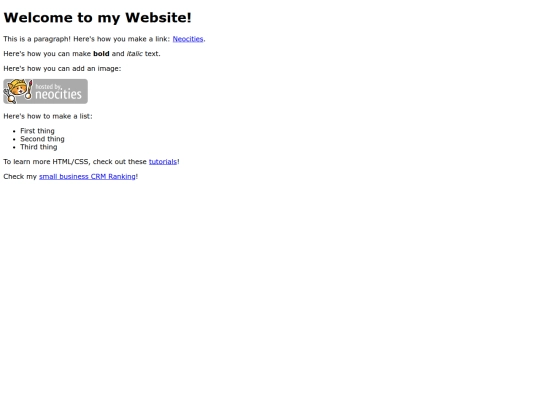 index screenshot