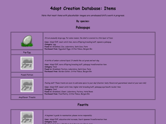 4dopt/wiki/items screenshot