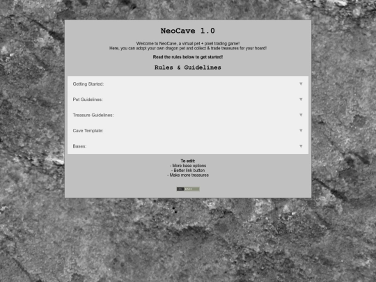 neocave/about screenshot