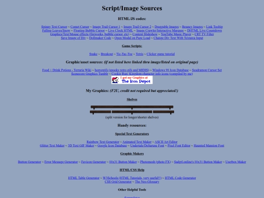 old/sources screenshot