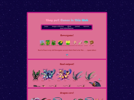 misc/webgames screenshot