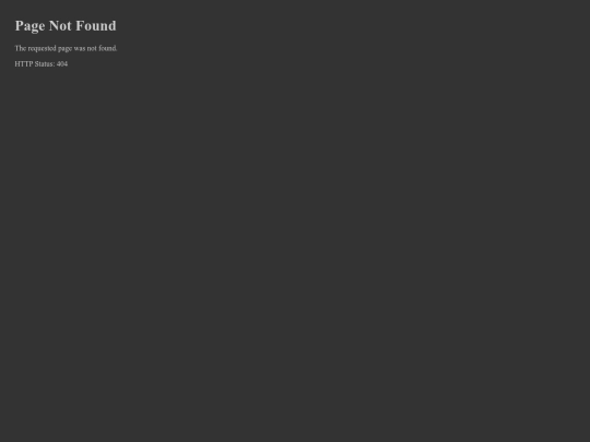 not_found screenshot