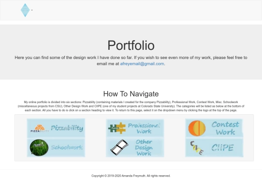 portfolio screenshot