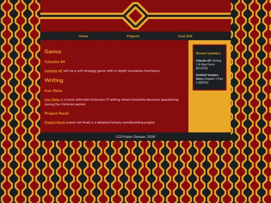 projects screenshot