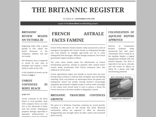 projects/ironskies/britannicnewspaper screenshot