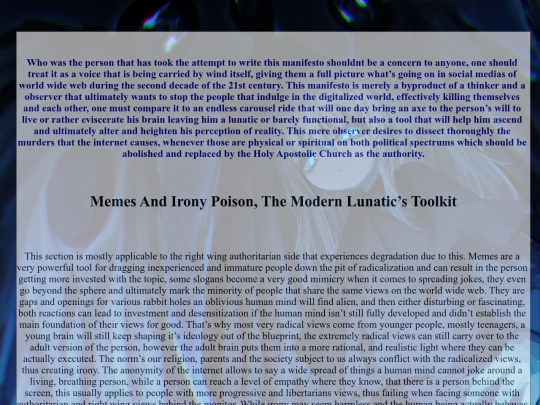 manifesto screenshot