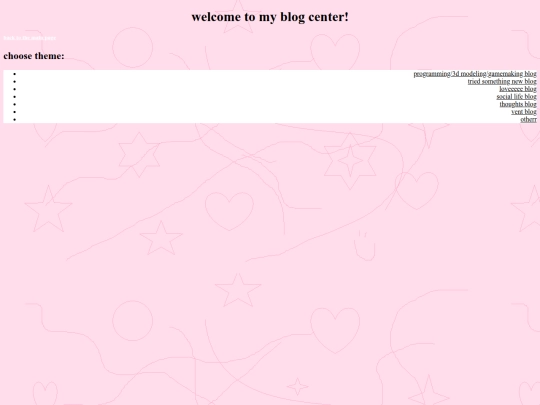 blogcenter screenshot