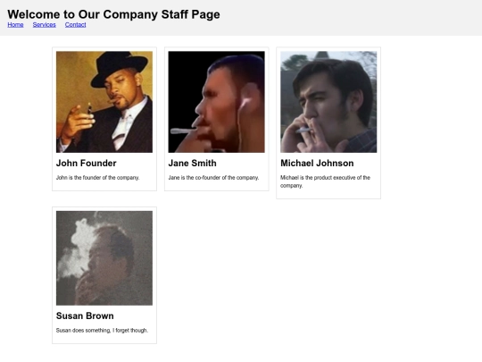 staff screenshot
