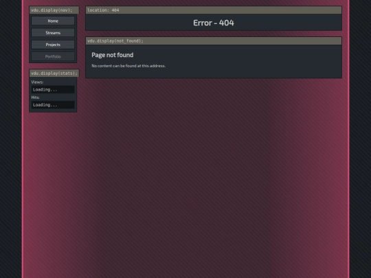 not_found screenshot