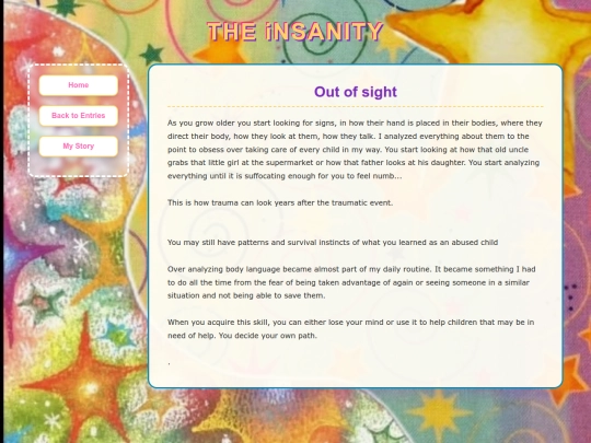 blog screenshot