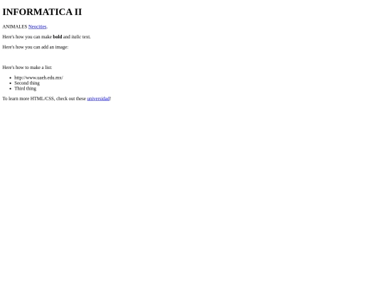 index screenshot