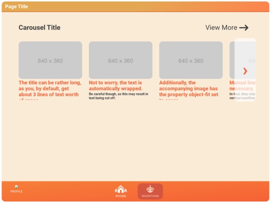 carousel screenshot
