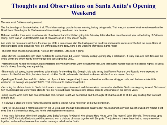 Writings/ThoughtsonSantaAnitaOpeningWeekend2019 screenshot