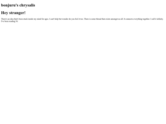 html/infinity screenshot