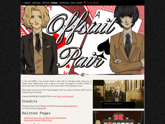 games/offsuit-pair screenshot