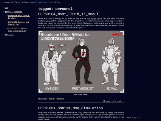 tag/personal screenshot