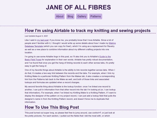 how-im-using-airtable-to-track-my-knitting-and-sewing-projects screenshot