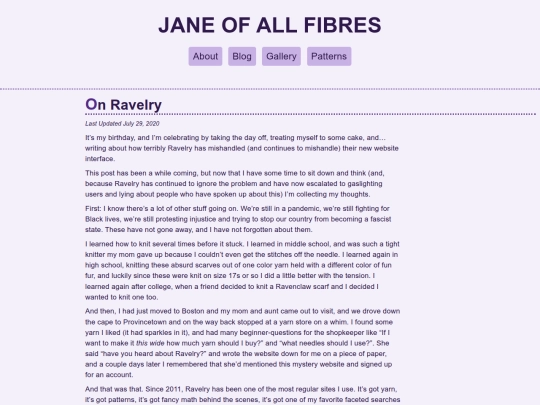 on-ravelry screenshot