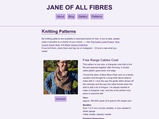 patterns screenshot