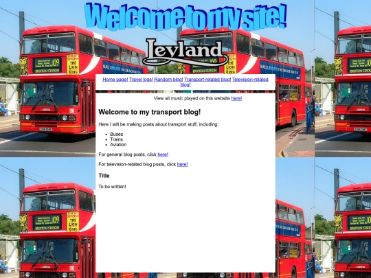 transport-blog screenshot