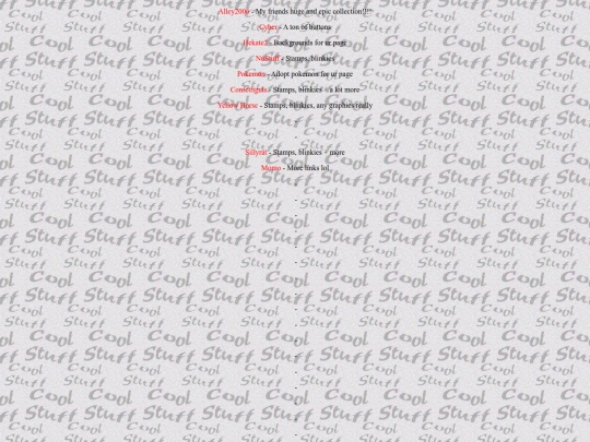 Links screenshot