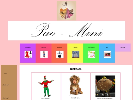 disfraces screenshot