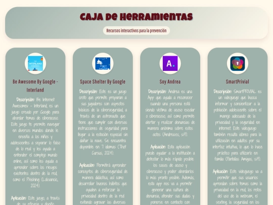 Cajadeherramientas screenshot
