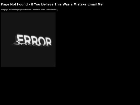 not_found screenshot