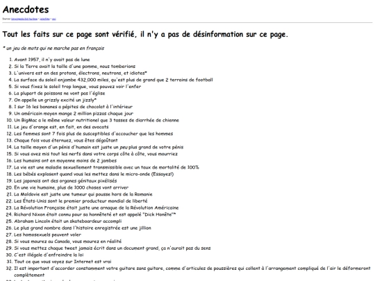 funfacts/indexe screenshot