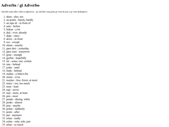 langodima/adverbs screenshot