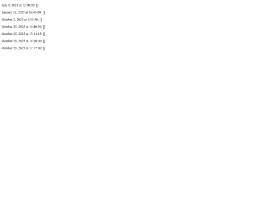 misc/datetest screenshot