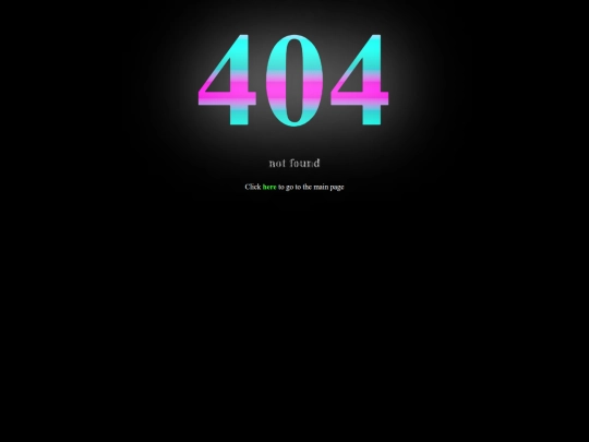not_found screenshot