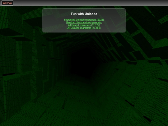 unicode screenshot
