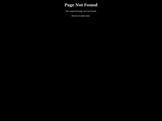 not_found screenshot