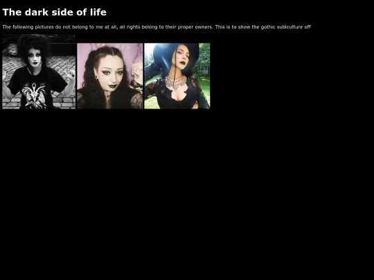 gothic_gallery screenshot