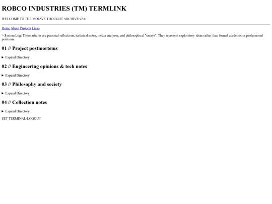 blog screenshot