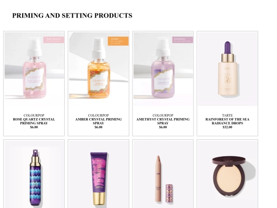 powders screenshot