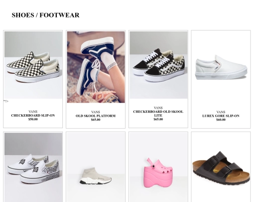 shoes screenshot