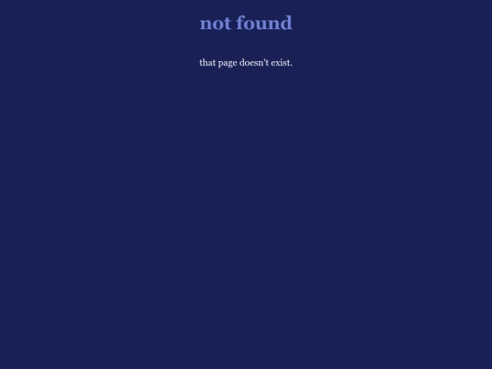 not_found screenshot
