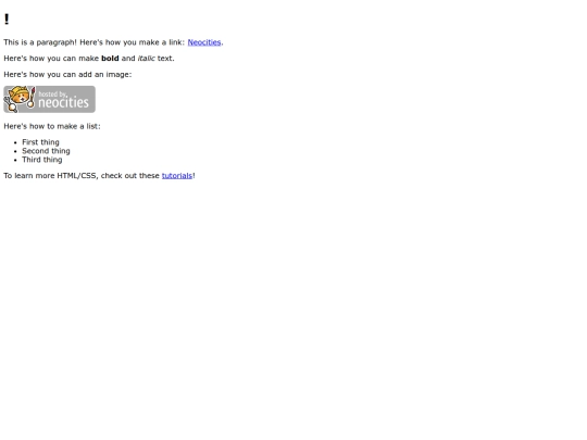 index screenshot