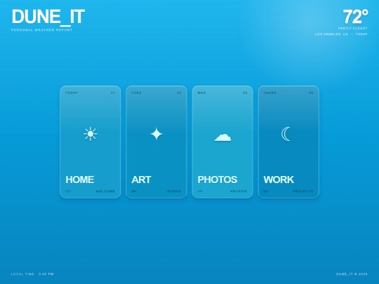 index screenshot