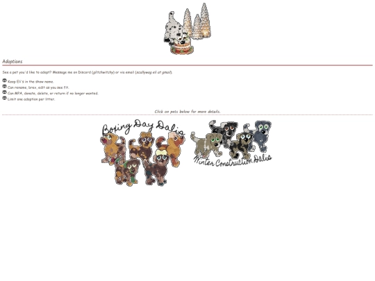 adoptions screenshot