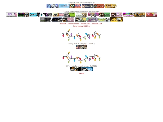 links screenshot