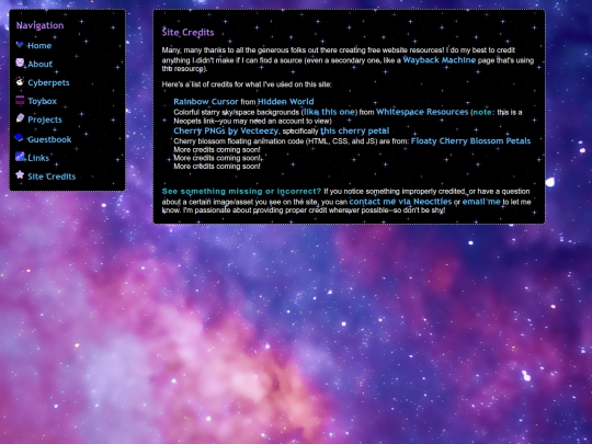 credits screenshot