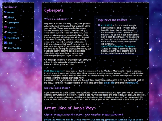 cyberpets screenshot