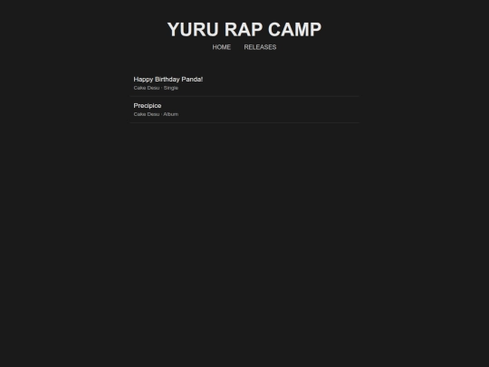 releases screenshot