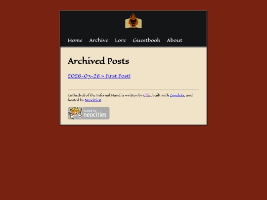 archive screenshot